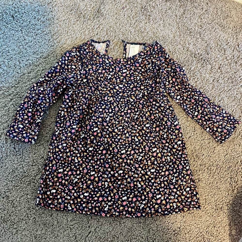 Floral Long Sleeve Dress